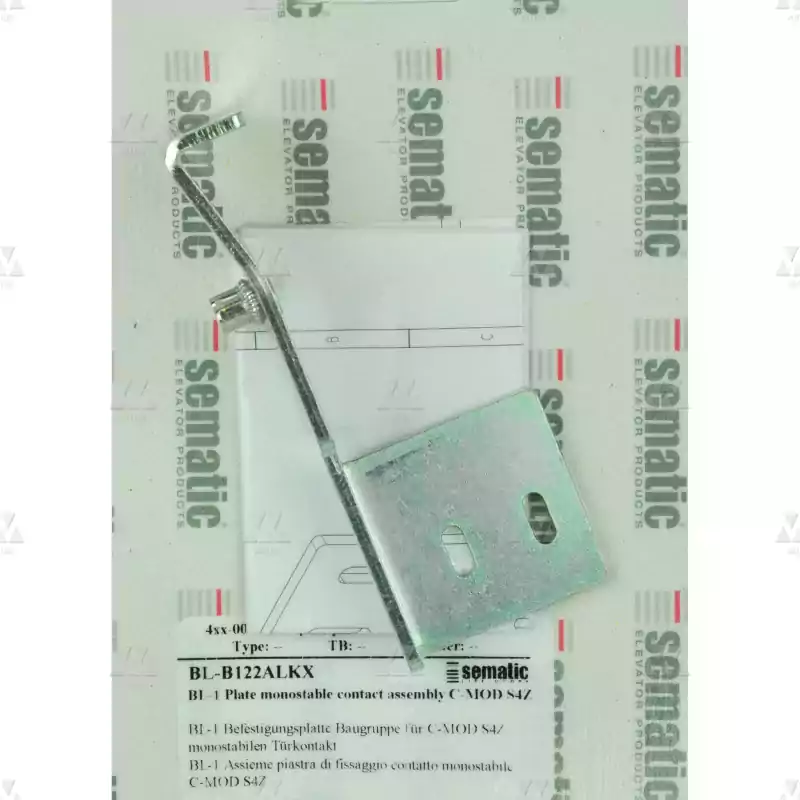 BL-B122ALKX | 1 X BEFESTIGUNGSPLATTE FÜR Z4 MONOSTABILEN TÜRKONTAKT