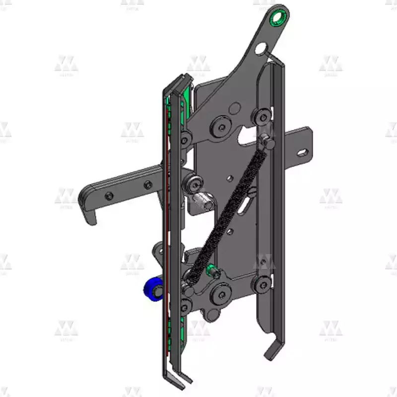 BL-B152ACKX02 | 1 X VERSTÄRKTER SPREIZSCHWERT MIT KABINENTÜRVERRIEGELUNG EN81-1/2