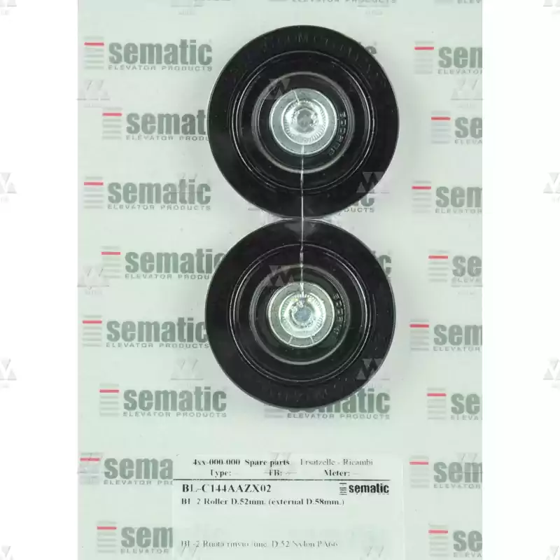 BL-C144AAZX02 | 2 X ROLLE D.52MM (ÄUßERE 58MM) BL-C144AAZX02 | 2 X ROLLE D.52MM (ÄUßERE 58MM)