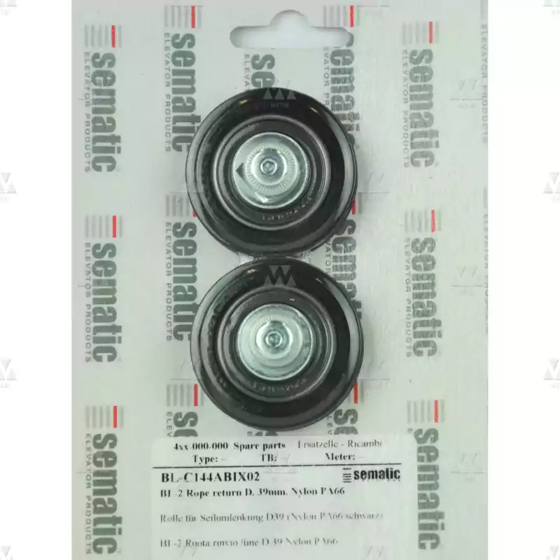 BL-C144ABIX02 | 2 X SEILROLLE FÜR ZUGSEIL D.45MM (ÄUßERE)