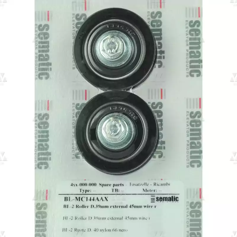 BL-MC144AAX | 2 X ROLLE FÜR SEILUMLENKUNG D.45MM (ÄUßERE)