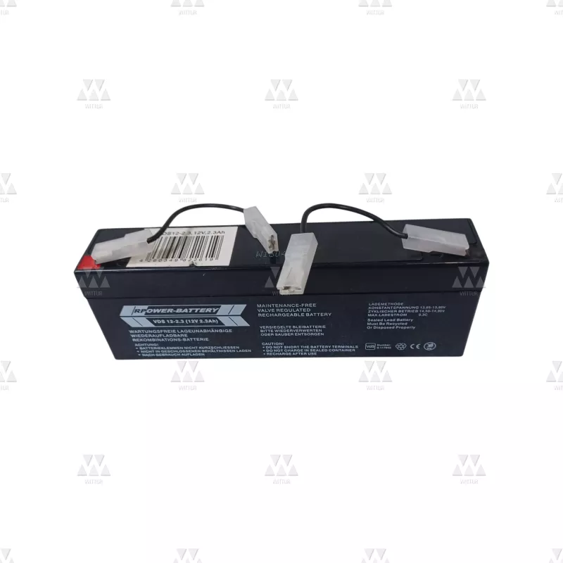 W002062 | BATTERY 12V/ 2,1AH FOR EBRA UC